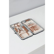 Onetick 13 Parça Paslanmaz Çelik Pudra Manikür Seti