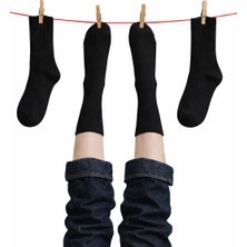 Solde Socks 🤍 Solde Unisex 2 Çift Beyaz Crew Spor Çorap Ribana Detay (Deneme Paketi) 🧦