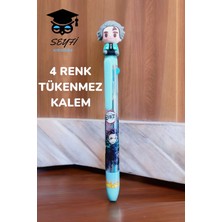 Seyfi Kırtasiye 4 Renkli Tükenmez Kalem Anime Modeller 1 Adet