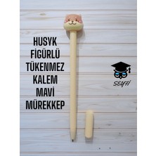 Seyfi Kırtasiye Husyk Figürlü Tükenmez Kalem Mavi Mürekkep