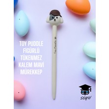 Seyfi Kırtasiye Toy Puddle Figürlü Tükenmez Kalem Mavi Mürekkep