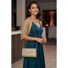 Varol Çanta Varol 410 Kadın Abiye Çanta Altın