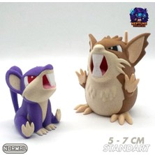 Neptune3D #0019 Rattata, Raticate Pokemon Gelişim Seti