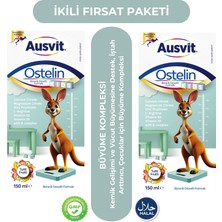 Ausvit Ostelin Kids Bone And Growth Formula -2 Kutu- Büyüme & Kemik Gelişimi Için Takviye Edici Gıda 150ML