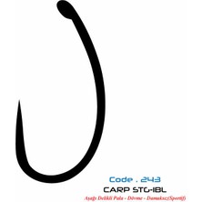 2431 Carp Stg-1 Damaksız  #8 Black Nıkel 11P