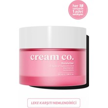 Cream Co. Moisturizer Su Bazlı Nemlendirici Yüz Kremi 50 ml | Hyaluronik Asit & Niasinamid Içeren Nemlendirici