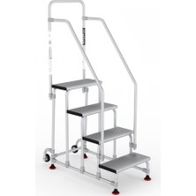 Çağsan 4 Basamaklı Radore-Profesyonel Montaj Merdiveni RD0015CK-4