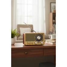 Onetick Nostaljik Radyo & Bluetooth Hoparlör