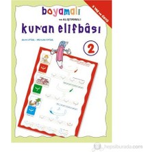 Uysal Yayınevi Boyamalı ve Alıştırmalı Kuran Elifbası - Asım Uysal 6 - 8 Yaş Eğitici Kitap