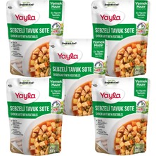 Yayla Yemek Hazır Sebzeli Tavuk Sote 200 gr X5