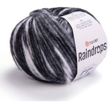 Yarnart Raindrops 2913 Siyah Degrade Örgü Ipi