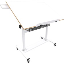 Panda Tekerlekli Profesyonel Çizim Masası 70X100CM