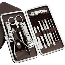 Onetick 12 Parça Çantalı Manikür Pedikür Tırnak Bakım Seti