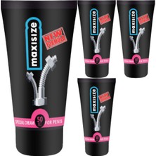 Maxisize 4 Adet Erkeğe Özel Günlük Bakım Kremi 50 ml