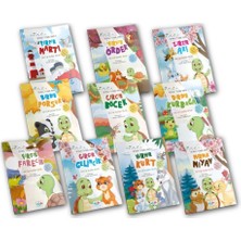 Semerkand Çocuk Yayınları 3-6 Yaş Sevimli Tosbiş Serisi - Okul Öncesi ve 1. Sınıf Hikaye Seti - 10 Kitap