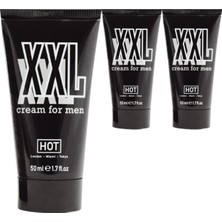 Hotxxl 3 Adet Erkeğe Özel Günlük Bakım Kremi 50 ml