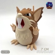 Neptune3D #0020 Raticate Pokemon Figürü
