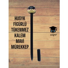 Seyfi Kırtasiye Husyk Figürlü Tükenmez Kalem Mavi Mürekkep
