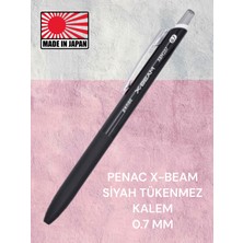 Penac X-Beam  Siyah Tükenmez Kalem  0.7 mm Basmalı