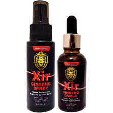 Xir Delayspray Erkeğe Stop Sprey 60ML + Xir Soğuk Çiftlere Özel 50 ml Içecek