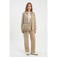 Ayakkabı Fuarı Elit SNMSI-4006T Kadın Suya Dayanıklı Omuz Çantası Haki