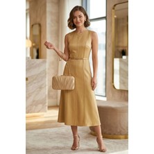 Varol Çanta Varol 605 Kadın Abiye Çanta Altın