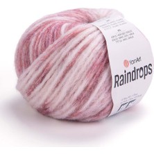 Yarnart Raindrops 2905 Gül Degrade Örgü Ipi