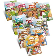 Semerkand Çocuk Yayınları 3-6 Yaş Tıfıl Toynak Serisi - Okul Öncesi ve Ilk Okuma Hikaye Seti - 10 Kitap