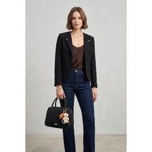 Dsn B36025 Imper Kadın Omuz Çantası Siyah