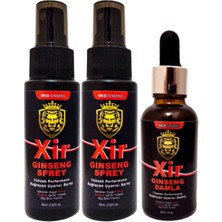 Xir Delayspray 2 Adet Erkeğe Stop Sprey 60ML + Xir Soğuk Çiftlere Özel 50 ml Içecek