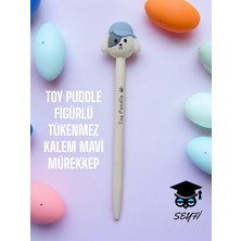 Seyfi Kırtasiye Toy Puddle Figürlü Tükenmez Kalem Mavi Mürekkep