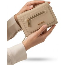 Ayakkabı Fuarı Elit SNMS-2000C Kadın El Çantası Kum