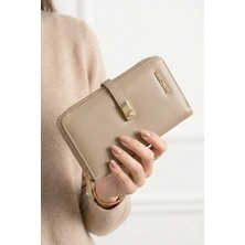 Ayakkabı Fuarı Elit SNMS-2001C Kadın El Çantası Kum