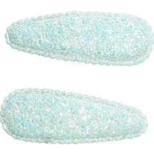 Mini And Kids Mini & Kids Klips Toka Glitter Turquoise