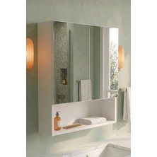 Makbulce Arvin Çok Amaçlı Aynalı Dolap