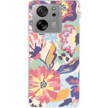 Lelia Xiaomi Mi 13T Uyumlu Baskılı Şeffaf Telefon Kılıfı | Koleksiyon: Floraluxe Botanica
