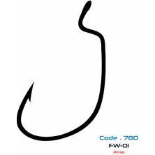 7801 Fw-01 #4/0 Black Nıkel 5p