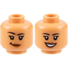 LEGO Minifigür Parçaları: Kafa: 3626PB3170