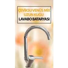 Çeviksu Venüs Mix Uzun Kuğu Model Lavabo Bataryası