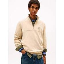 Tommy Hilfiger Erkek Tjm Regular Badge Half Zip Sweatshirt