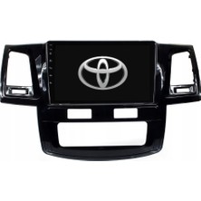 Toyota Hilux Dijital Android Multimedya Sistemi 4-64 For-X (2008-2015) Ön Kayıt Kamera Hediyeli