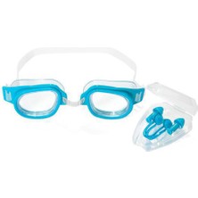 Urfakent 26034 Bestway Çocuk Yüzücü Gözlüğü, Burun Mandalı ve Koruyucu Kulak Tıkacı Seti 7+