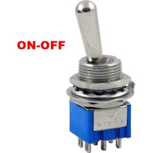 Maroces MR-148G 12MM Toggle Swıtch On-Off 6 Bacaklı (MTS-202L)