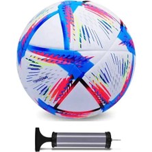 Montreal Dünya Kupası Tasarımı Futbol Topu, 5 Numara, Halı Saha Topu, Maç Topu + Pompa ( 1 Adet )