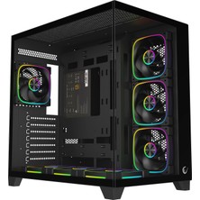 Rampage Sealıte Siyah 750W 80 Plus Bronze Atx/m-Atx 7X12CM Argb Pwm Fan+Kumanda Oyuncu Kasası
