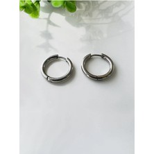 Badiva.co Halka Küpe 2cm Silver