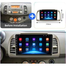 Nissan Micra Android Multimedya Sistemi 4-64 For-X (2002-2010) Ön Kayıt Kamera Hediyeli