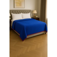 Tekstil Stokları Çift Kişilik Welsoft 200 x 220CM Lacivert Battaniye