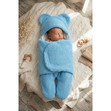 Dublino Kids 0- 12 Ay Bebek Uyku Tulumu Içi Elyaflı Kulaklı Welsoft- Peluş -Yenidoğan Hastahane Çıkışı