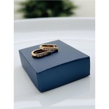 Badiva.co Xuping Taşlı Küpe (2.5cm)